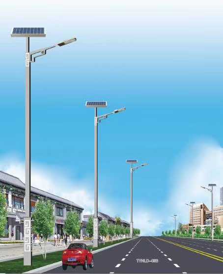 新林区城乡建设太阳能路灯